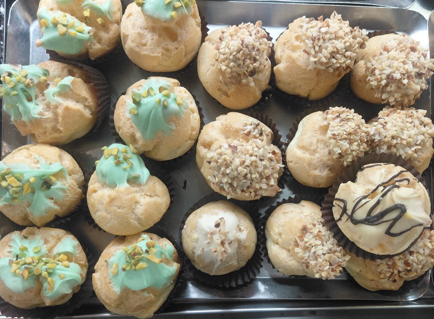 Bignè assortiti